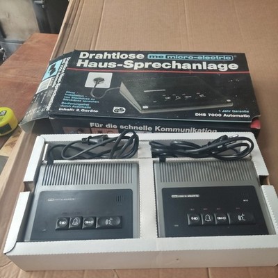 Vintage Gegensprechanlage funktionstüchtig deutsch 