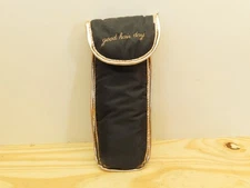 Black and Rose Gold Hair Iron Case good hair day