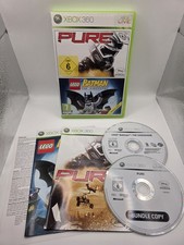 PURE e LEGO BATMAN THE VIDEOGAME MICROSOFT XBOX 360 PAL ITALIANO COMPLETO