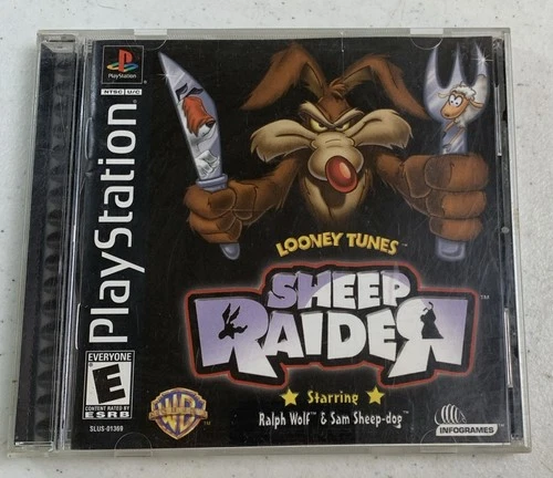 New ListingLooney Tunes: Sheep Raider Sony PlayStation 1, 2001 Case & Manual ONLY NO GAME