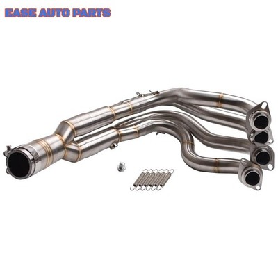 For Kawasaki Ninja ZX6R ZX636 2009-2024 S1ip-0n Exhaust System Header Link Pipe