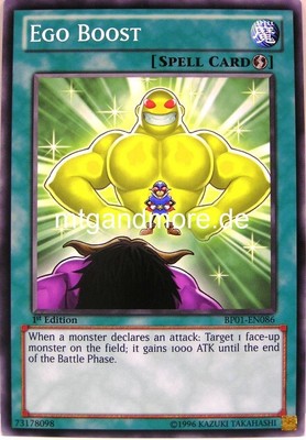 Yu-Gi-Oh 1x Ego Boost - - - BP01 - Battle Pack Epic Dawn