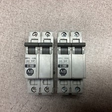 LOT OF 2 ALLEN BRADLEY 1492-CB2 - 20A - 5HP - FAST USA SHIPPING - 3214FML-H16