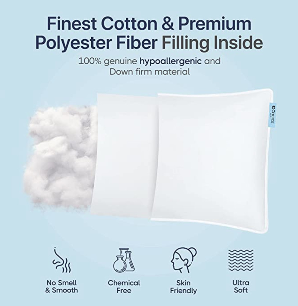 Choice Hotels Luminesse Firm King Size Pillow - Customer Return Clearance