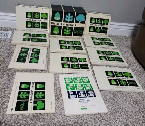 SRA LANGUAGE FOR LEARNING (DISTAR LANGUAGE 1) KIT HOMESCHOOL WORKBOOKS 1972 Tree