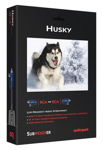 Cable de subwoofer AudioQuest Husky RCA - 5,0 metros