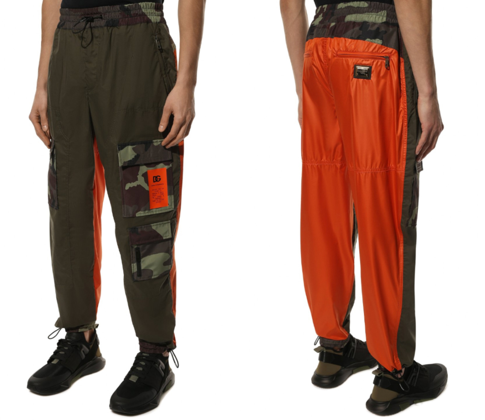 Dolce Gabbana Tapered Trousers Lounge Pants Jogging Festival New S