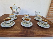 ANTICO SERVIZIO DA CAFFè IN CAPODIMONTE, SCENOGRAFICO