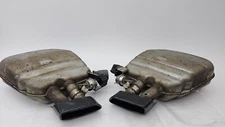 11-16 BMW F10 550Xi Rear Section Left & Right Side Exhaust Silencer Muffler OEM