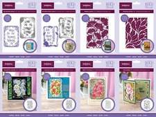 Sheena Douglass - In The Frame Bold Florals - Stamp, Dies, Embossing Folder