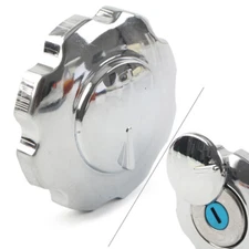 Gas Fuel Tank Cap Cover Locking W/ 2 Keys Universal for Motorcycle Motorbike ATV