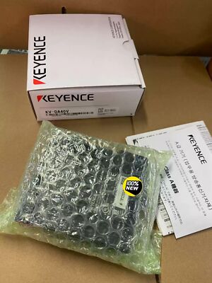 New Keyence KV-DA40V Programmable Controllers Expedited Shipping One KVDA40V