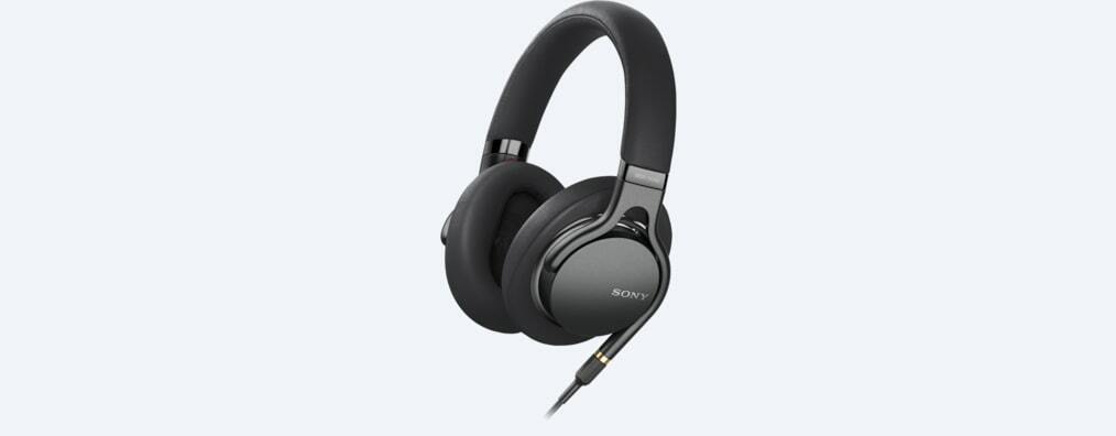 Sony MDR1AM2 Wired High Resolution Audio Overhead Headphones, Black (MDR-1AM2/B)