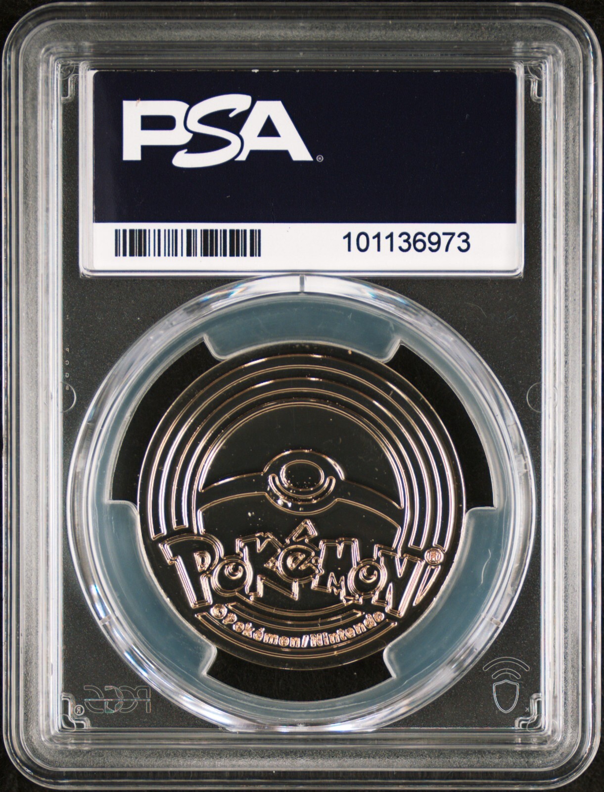 PSA 9 - 2022 Pokemon Promo Coin GIGANTAMAX CHARIZARD UPC view 2
