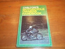 Chilton Motorcycle Owners Handbook Repair manual