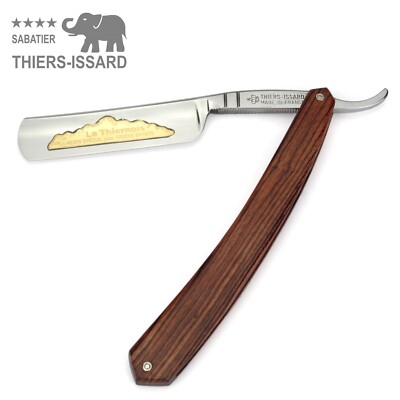 Thiers-Issard Rasiermesser Frankreich - 5/8'' - Griff Violettholz - Karbonstahl
