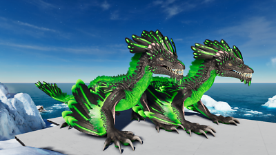 🔥ARK Survival Ascended PvE PC/XBOX/PS5 Top Stats Rock Drake