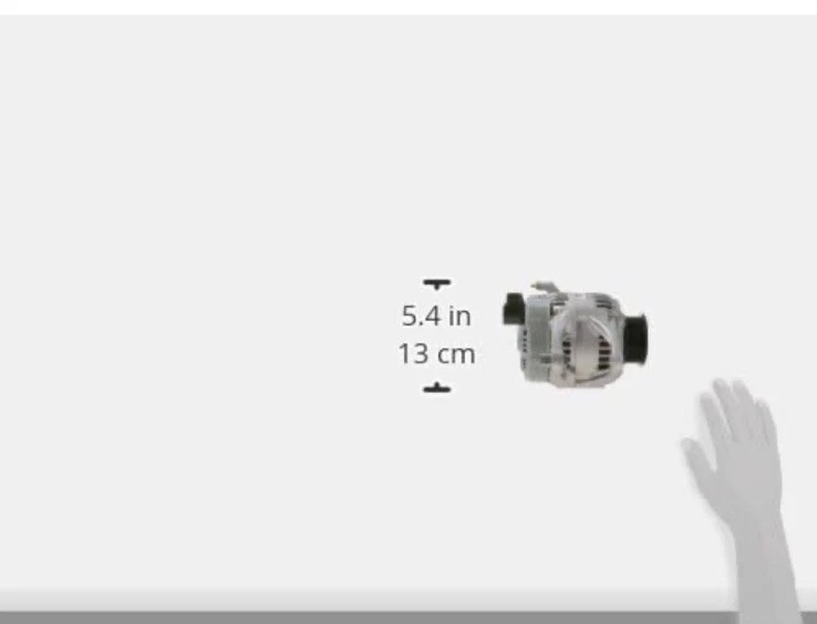 Alternador Bosch AL6509X Premium Compatible con Chrysler Dodge Jeep Plymouth 90 Am Foto 3 de 4