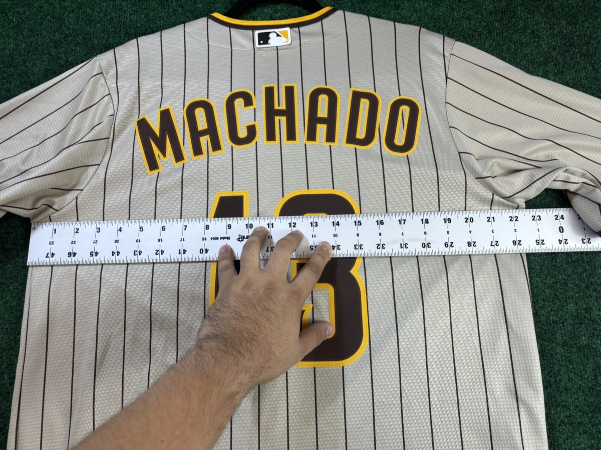Men's San Diego Padres Manny Machado Nike Tan Alternate