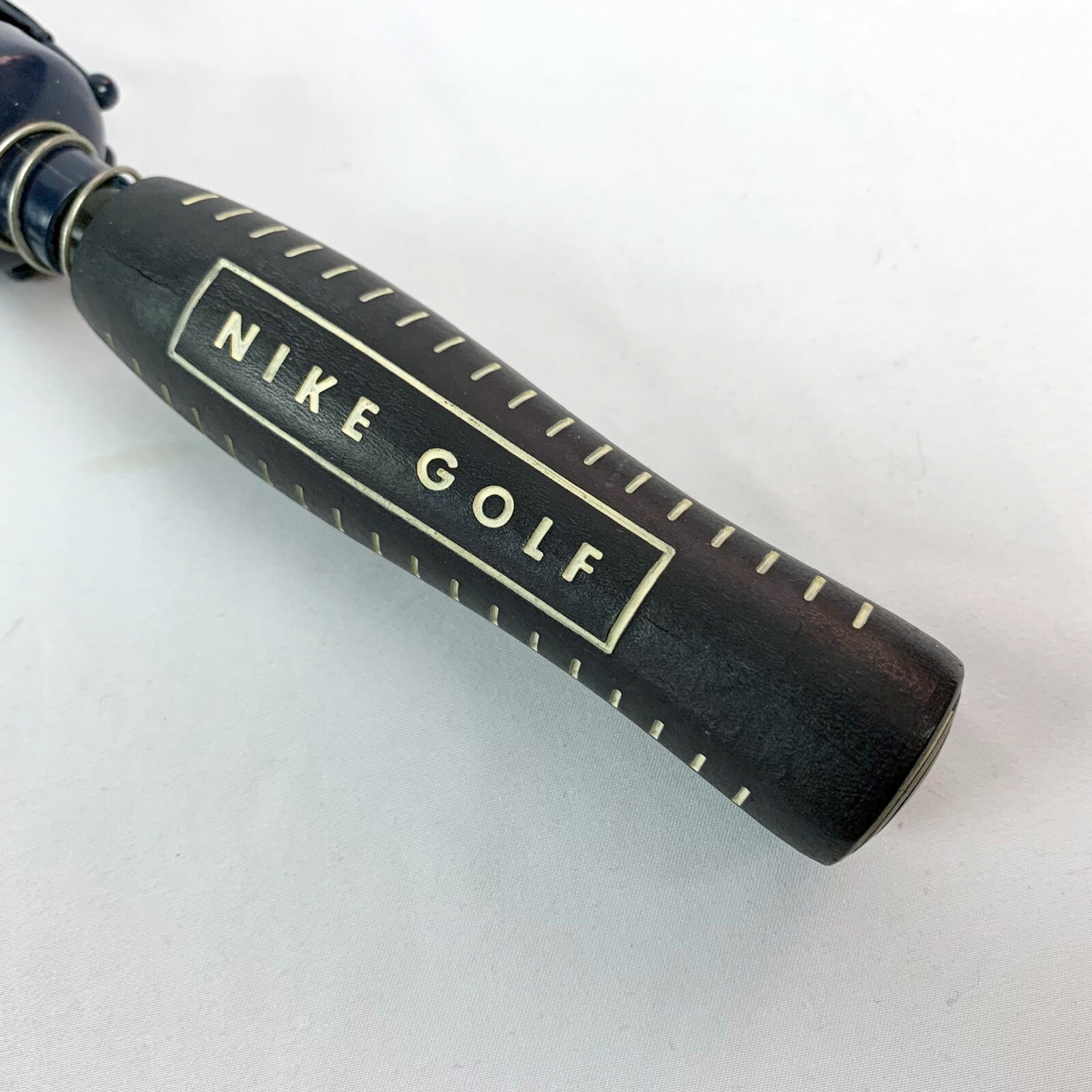 Nike Golf 50 inch Umbrella Navy Blue Large HTF