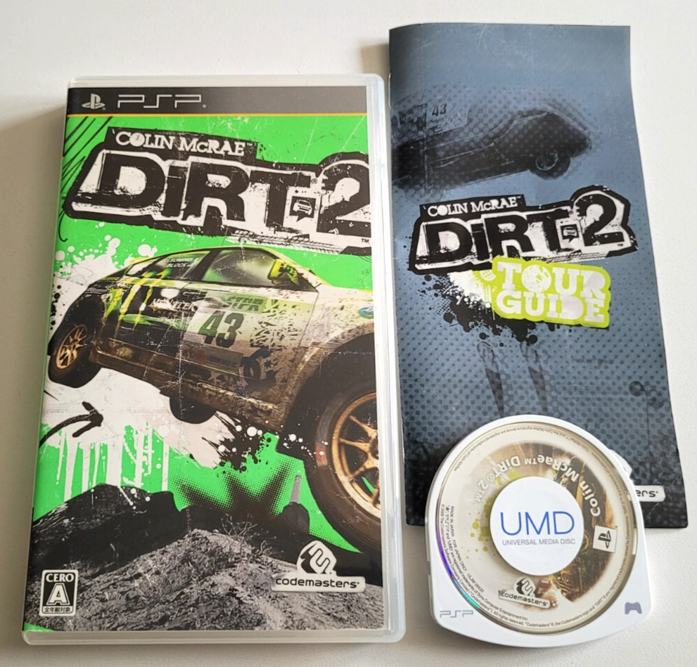 Colin McRae Dirt 2 - Sony PSP - NTSC-J JAPAN - Complet
