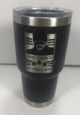 2018 Desperate Man tour sold out exclusive Eric Church Yeti rambler cup mug EUC