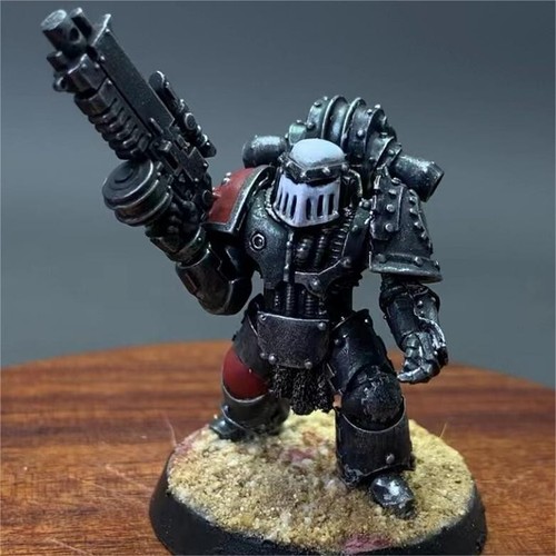 Warhammer the Horus Heresy lron Hands Legion MKIll Squad Painted Forge World - Picture 8 of 10