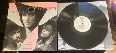 Jeff Lorber - Private Passion Karyn White Michael Jeffries LP Record 1986 Pop NM