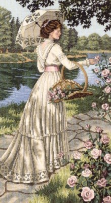 150 KREUZSTICHMUSTER FRAUEN SCHÖNE DAMEN GEISHE DAME MEERJUNGFRAUEN CROSS STITCH AUF USB