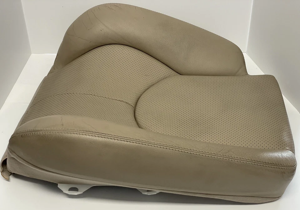 Almofada de encosto de assento Mercedes SL R129 parte superior direita cogumelo bege fabricante de equipamento original 96–02 - Imagem 4 de 4