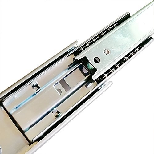 6 inch Length Full Extension Drawer Slides Telescopic Ball Bearing Slide Rail 