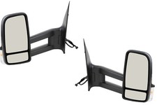 Außenspiegel Set Links & Rechts Langarm passend für Sprinter 906 schwarz 05/09 -