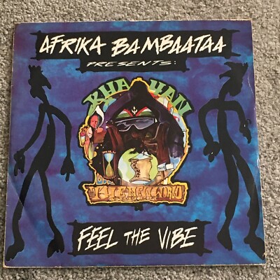Afrika Bambaataa - Feel The Vibe - 1994 - Lp 33 Runden