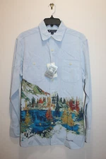DANIEL CREMIEUX ADIRONDACK COLLECTION MENS SHIRT 100% COTTON FLANNEL SIZE XL