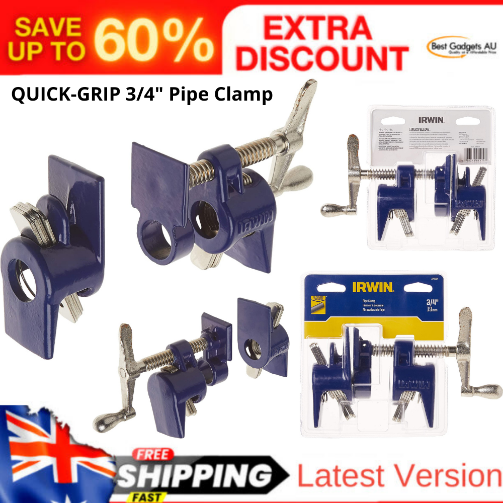 IRWIN 3/4 inch QuickGrip Pipe Clamps 224134 for sale online eBay