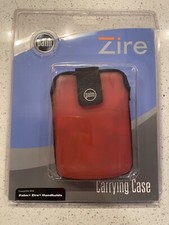 Palm Zire Carrying Case Flexible Red Case with Lanyard - P10908U - NEW