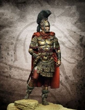 1/24 Scale Roman Centurion Figurine Historical Model in Full Armor Unassembled