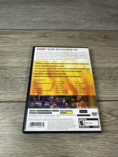 Karaoke Revolution Volume 3 Playstation 2 (PS2) Video Game Complete - Picture 4 of 9