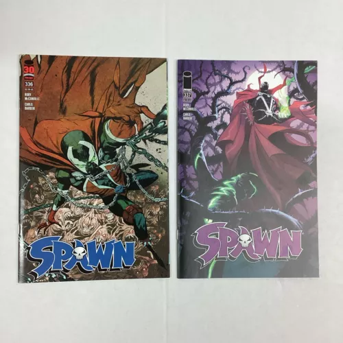 SPAWN #336 & 337 IMAGE COMICS 2022 2023