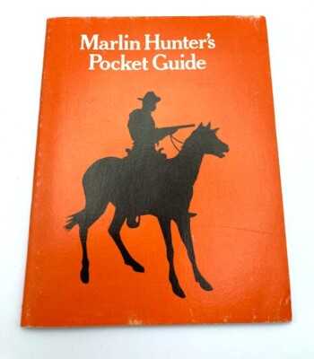 Marlin Firearms Hunters Pocket Guide Vintage 70s-80s