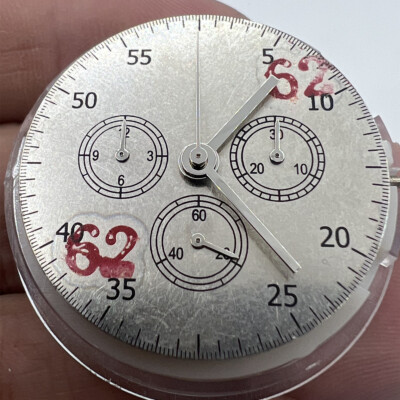 Asian 7750 Automatic Chronograph Movement @3 @6 @9 ETA 7753 Configuration