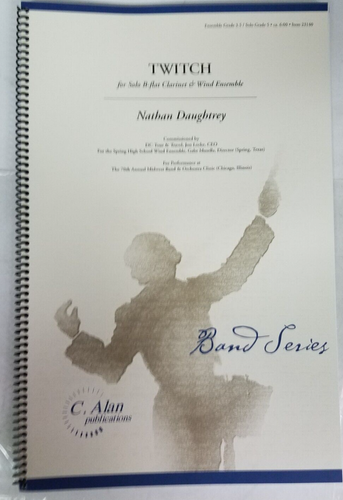 Twitch Composed by Nathan Daughtrey --Score & Parts Item #23140 - Picture 2 of 4