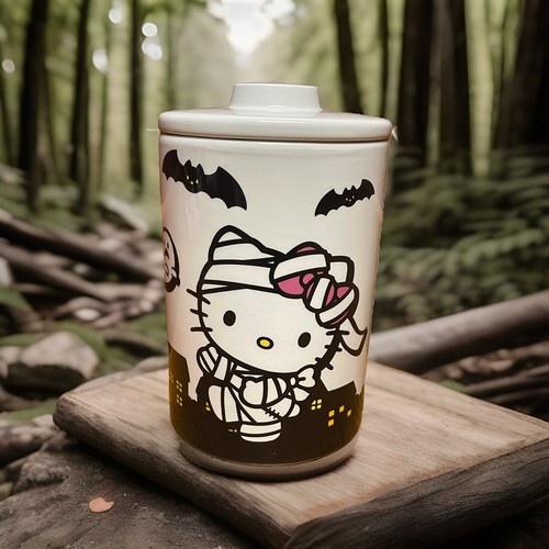 Sanrio Hello Kitty Halloween Cookie Jar Limited New