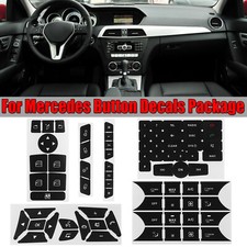 Button Repair Kit Window Switch Sticker For Mercedes Benz C200 C250 C300 Cla200. Button Repair Kit Window Switch Sticker For Mercedes Benz C200 C250 C300 Cla200.