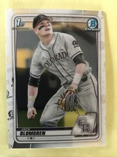2020 Bowman Chrome Draft JACK BLOMGREN 1st Bowman RC Houston ASTROS #BD-162