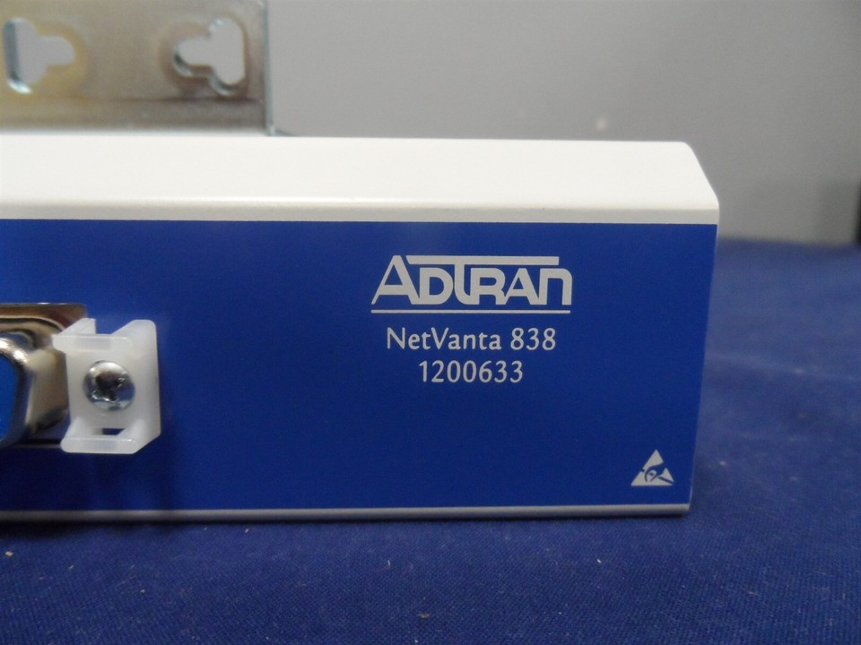 Adtran NetVanta 838 1200633G4 8-Port Enhanced SHDSL EFM NTE w/ DC PS ...