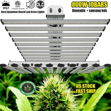 800W Spider Samsung LED Grow Light 10Bar Commercial Medical Lamp Replace Fluence