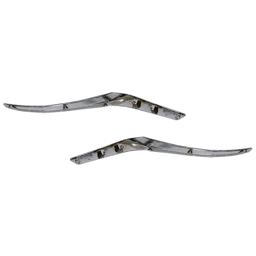 Front Bumper Upper Grille & Grille Molding Set For 2023-24 Nissan Altima SR NEW - Imagen 10 de 10