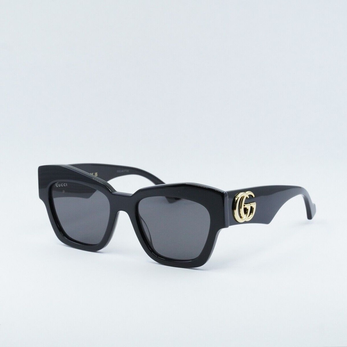 NEW GUCCI SUNGLASSES GG1422S 001 WOMEN SQUARE BLACK EYEWEAR GUCCI Gucci Sunglasses GG1422S-001 55 – Leigh main image 2