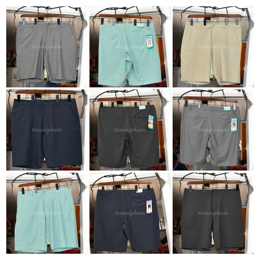 5 colors of Hang Ten Men's Quick Dry Stretch Lightweight Shorts
Opens in a new window or tab